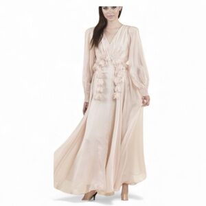L’Atiste Blush Petal Maxi Dress – New With Tags – Size Large